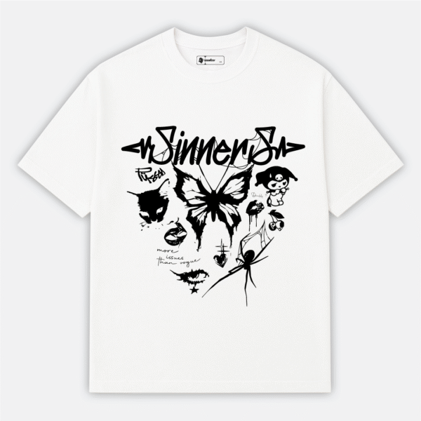 Sinners T-Shirt Graphic Drip Tee By Freaks Club | Freaky Streetwear