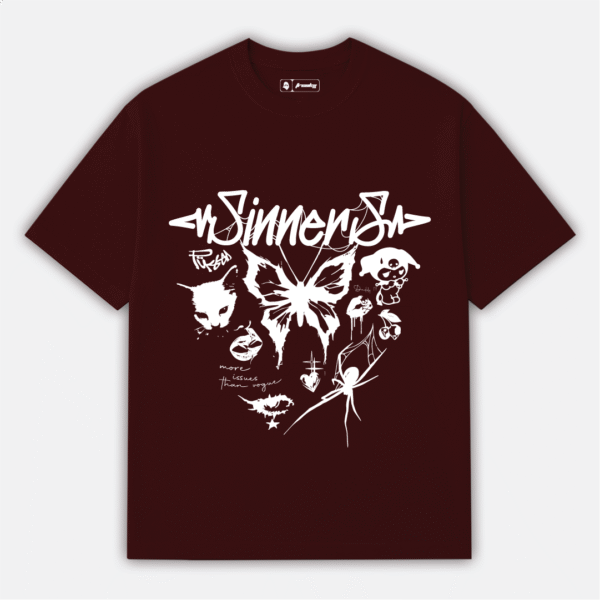 Sinners T-Shirt Graphic Drip Tee By Freaks Club | Freaky Streetwear