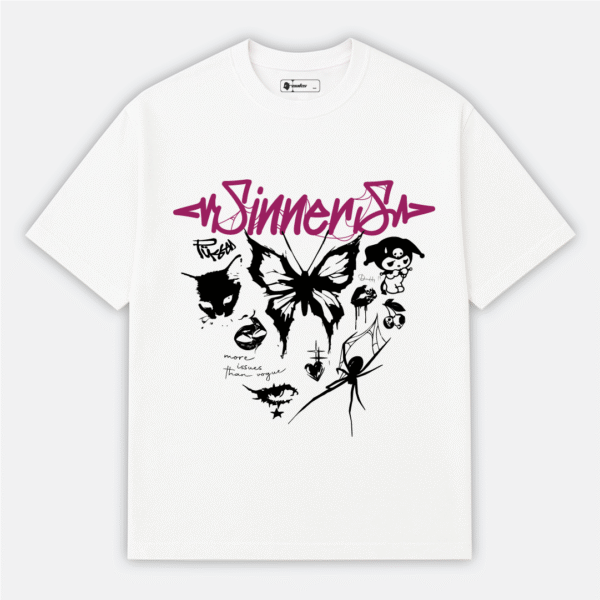 Sinners T-Shirt Graphic Drip Tee By Freaks Club | Freaky Streetwear