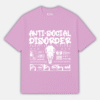 Anti-Social Disorder T-Shirt Graphic Tee By Freaks Club