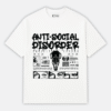 Anti-Social Disorder T-Shirt Graphic Tee By Freaks Club
