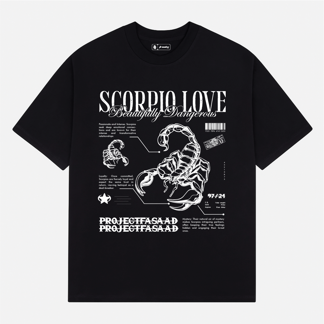 Scorpio Love Gothic T-Shirt