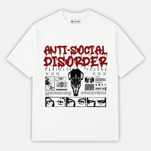 Anti Social Disorder | Streetwear Drip T-Shirt