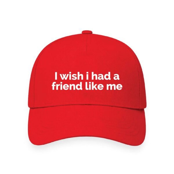I wish I had a friend like me | Aesthetic Quoted Cap