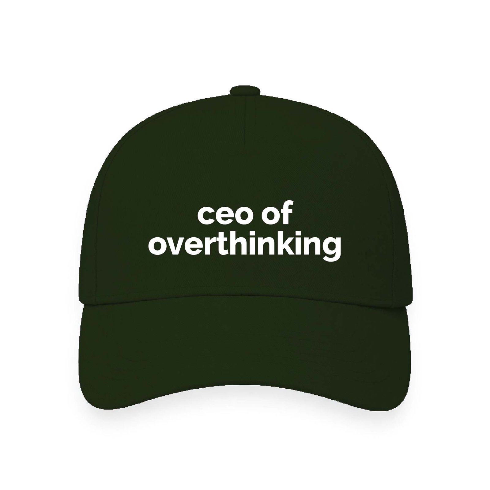 CEO of Overthinking | Aesthetic Quoted Cap