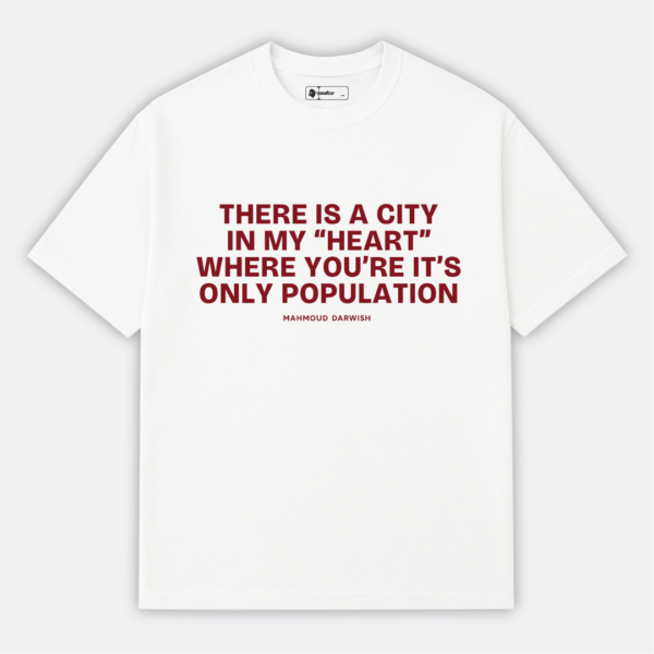 Mahmoud Darwish Poetry  | Aesthetic Quote T-Shirt