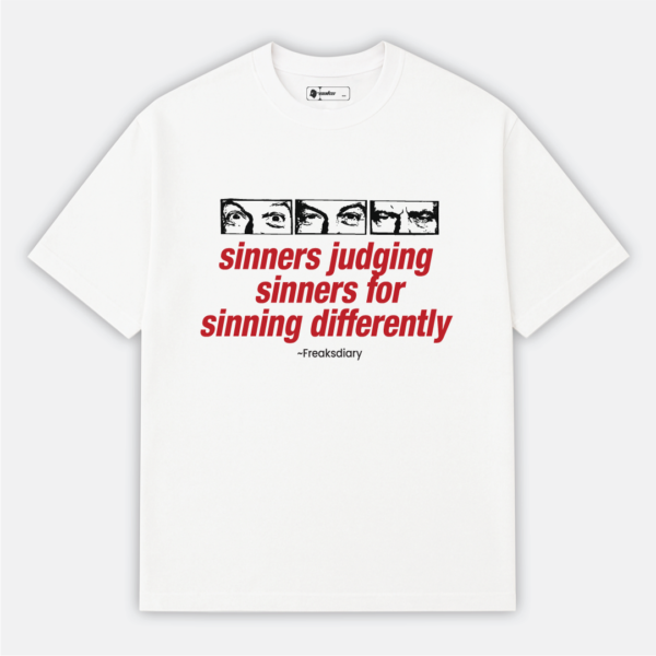 Sinners | Aesthetic Quote T-Shirt
