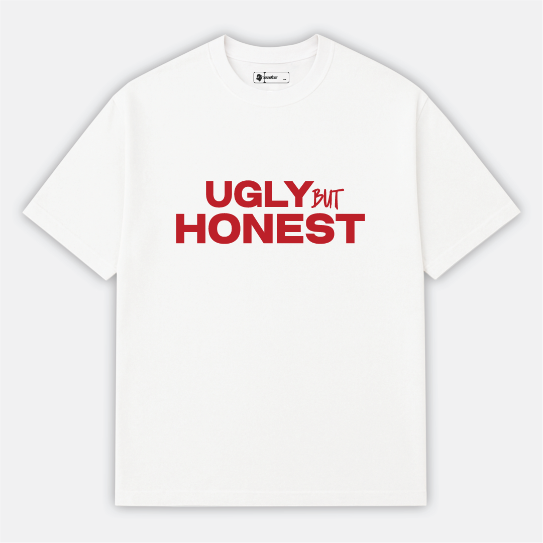 Ugly but Honest | Aesthetic Quote T-Shirt